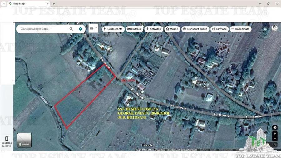Teren de vanzare la 14 km de Dorohoi, Botosani (Sipotei) - 1