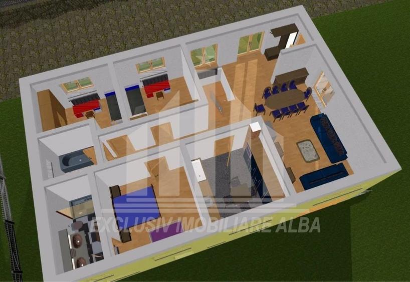 Casa individuala | Garaj | 212 mp | 2000 mp teren | Ciugud - 7