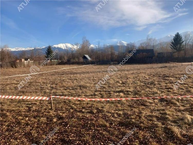 Teren intravilan de vanzare 1000 mp in Avrig zona Valea Avrigului - 4