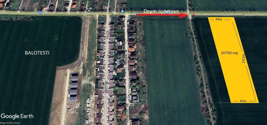 Teren intravilan 10.700 mp – Căciulați, Ilfov - 2
