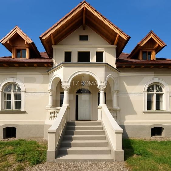 Conac boieresc de epoca - eleganta istorica, asteapta sa renasca,1300 mp teren