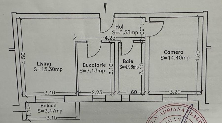 Apartament cu 2 camere si cu pod pentru depozitare - Calea Urseni - 12
