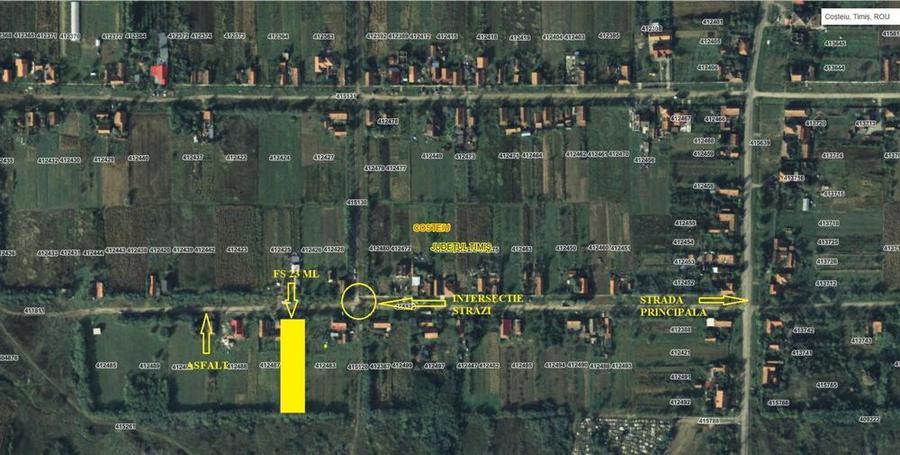 Teren intravilan langa lugoj - 1