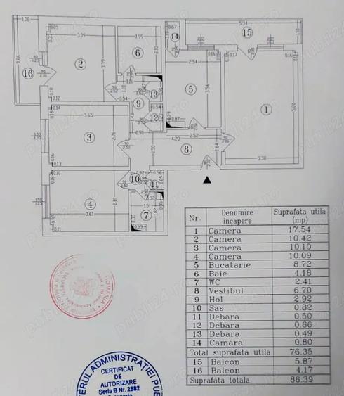 Proprietar vand Ap.4 camere - 6