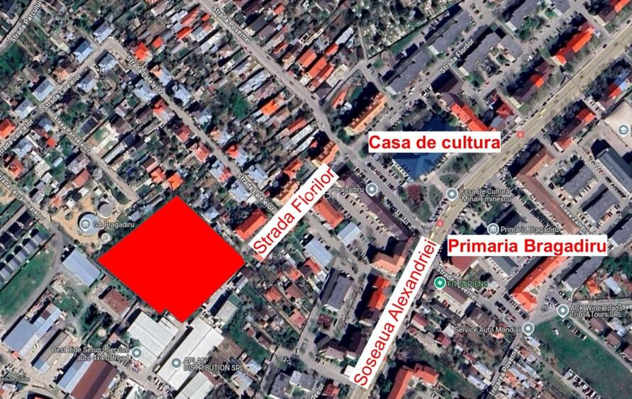 Vanzare teren constructii intravilan 10.785 mp cu urbanism | Florilor, Bragadiru