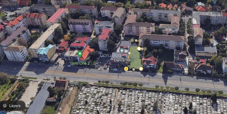 Teren cu functionalitate mixta: Servicii si Rezidential