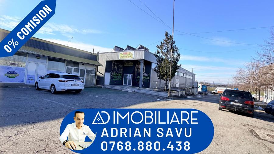 Spațiu comercial de închiriat – 600 mp open space – Târgu Jiu, Aleea Digului nr. - 1