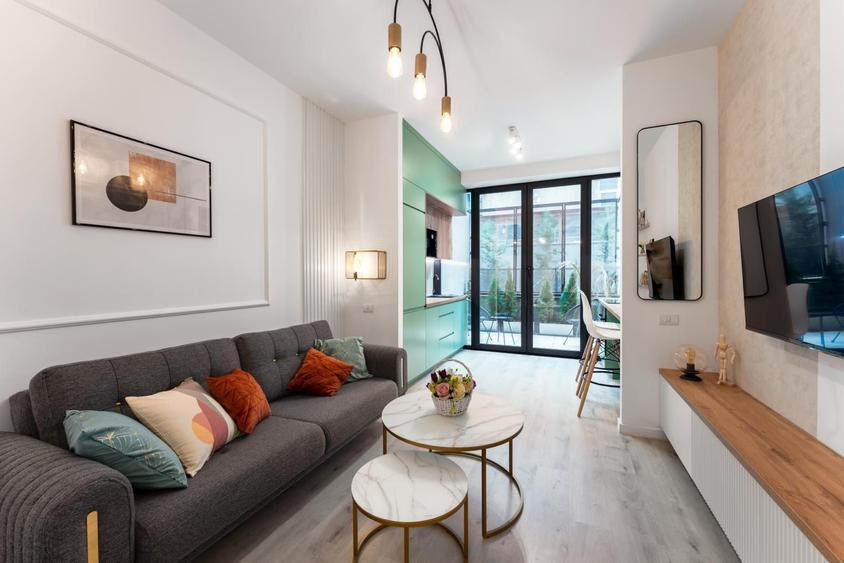 Apartament 2 camere mobilat si utilat Lux , la 2 min de Parcul Herastrau - 1