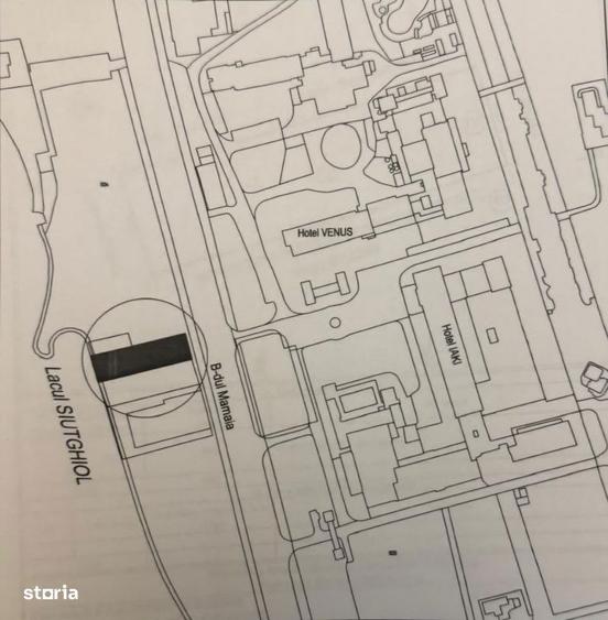 Teren 855 mp Mamaia zona Iaki, deschidere 16 m la B-dul Mamaia si lac - 1