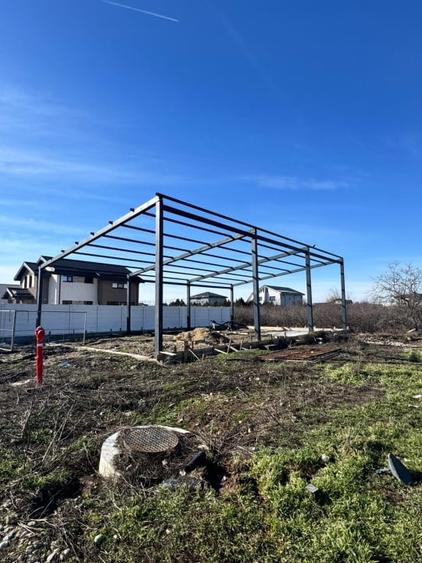 Teren cu dubla deschidere, autorizatie magazin si constructie metalica, Carcea - 2