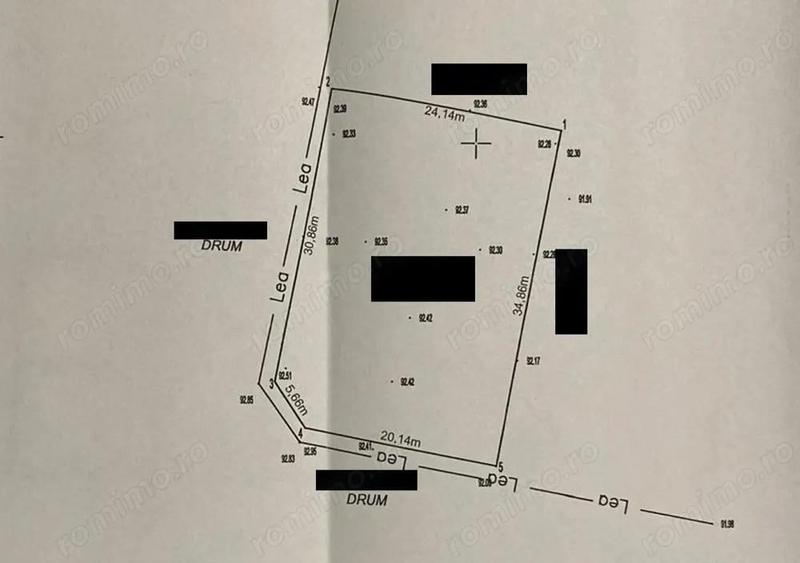 Mosnita Noua - Teren intravilan - S:833mp - FS:31m - 2