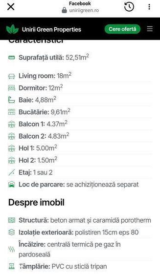 Apartament 2 camere 52.5 mp Unirii Green Properties - 2