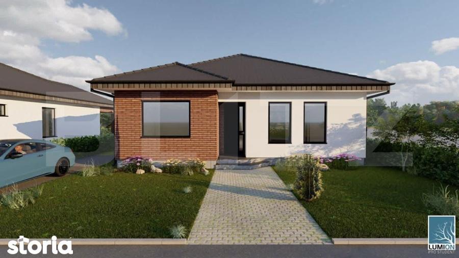Casa moderna de vanzare in Petin, 4 camere, 100 mp utili, 500 mp teren - 3