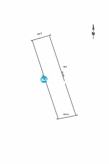 Teren la vanzare 2080 mp, canalizare, Ezareni Valea Adanca - 3