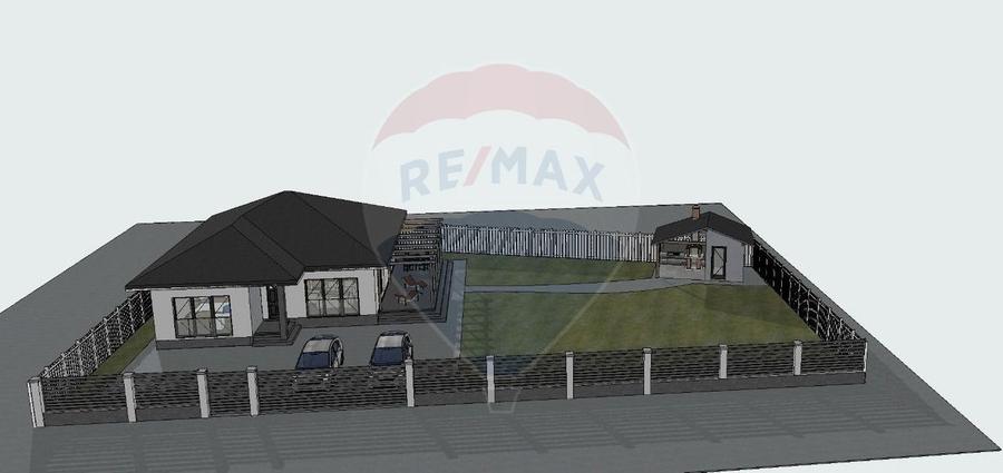 De vanzare teren intravilan Bod 828 mp cu autorizatie de constructie - 1