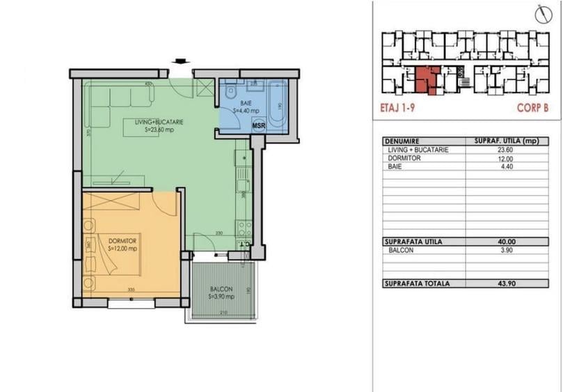 Studio modern - Bloc Nou - Metrou Berceni 3 minute - 2