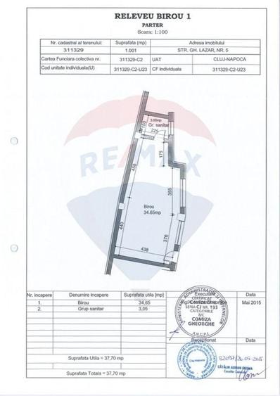 Spațiu de birouri de 37.7mp de închiriat în zona Marasti - 8