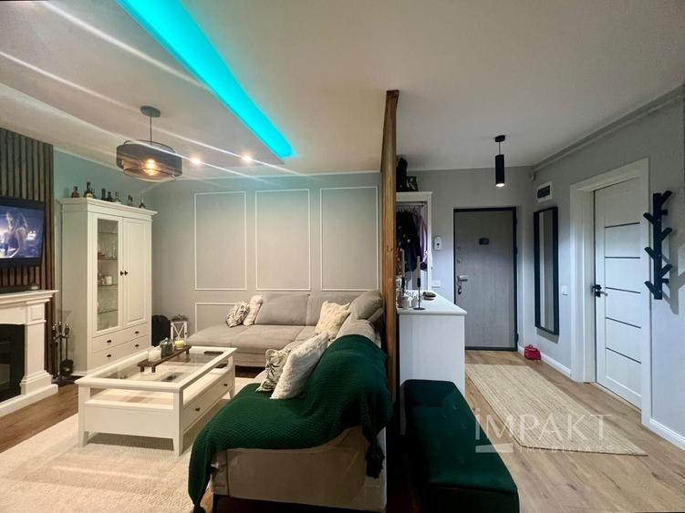 Apartament cu 3 camere decomandat, mobilat în Baciu