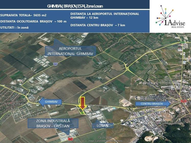 Teren Construcții intravilan de 5635 mp, în Exterior Est