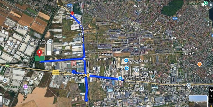 Teren industrial – zona logistica Chiajna, Carrefour Militari - 3