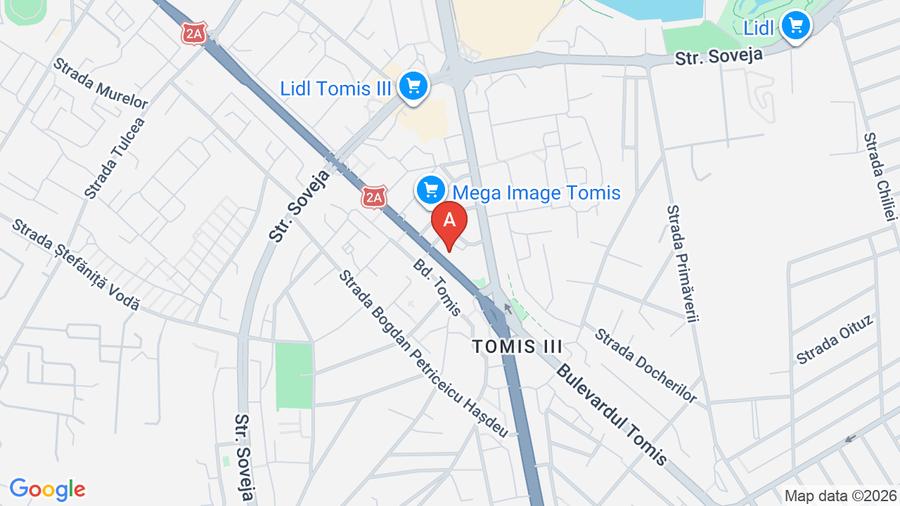 Tomis 3 Apartam 2 camere MEGA IMAGE Vedere Bd Tomis Gaze - 2