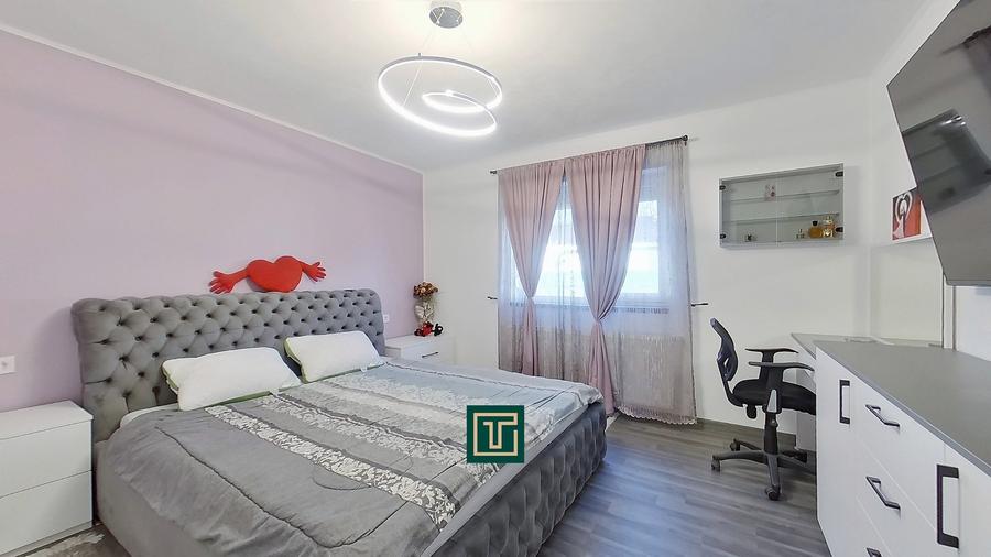 Casă nouă mobilată modern, la cheie, cu 5 camere, cu fotovoltaice, în Vinga - 12