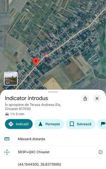 Vand teren intravilan Chiselet Calarasi - 2