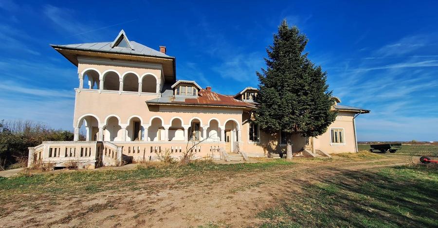 Proprietate deosebita Adunatii Copaceni, teren: 54.141 mp, conac, comision 0% - 8