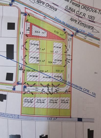 Sacalaz, teren intravilan cu utilitati, 554 mp - 2