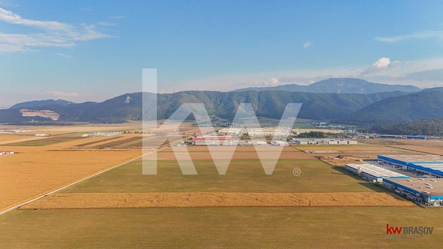 Teren industrial 27716 mp. cu PUZ in Cristian BV parcelabil min6000mp - 2