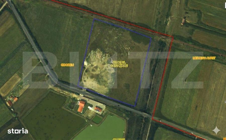 Teren intravilan 36.200 mp in zona Odoreu oportunitate investitie - 1