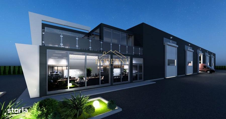 Bg140-Teren Intravilan 17.700 Mp-Dublu Front-Proiect Parc Industrial - 3