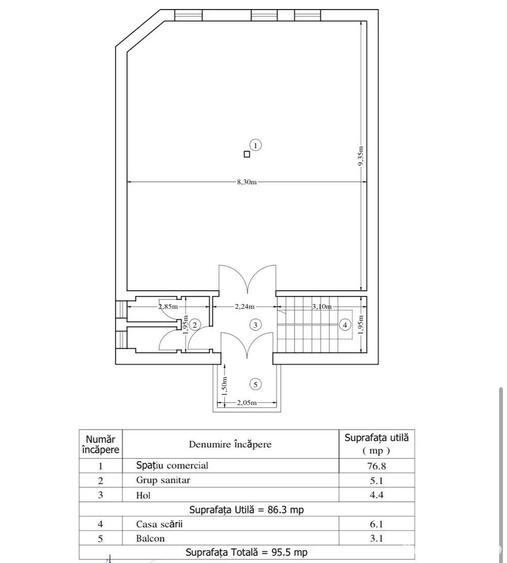 Spatiu comercial Bragadiru - 1