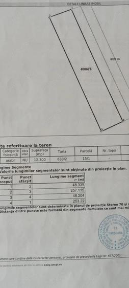 Teren 12300 mp Sacosul Turcesc de vanzare - 2