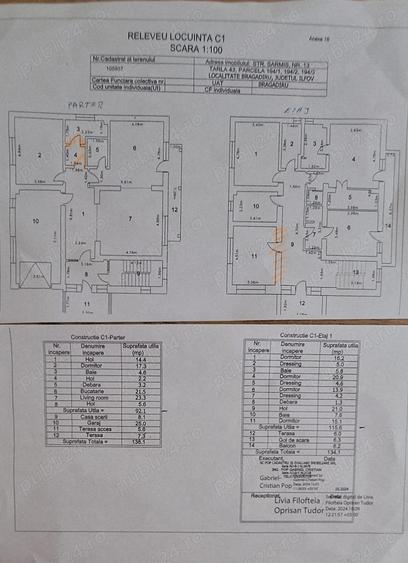 Casa de vis cu 270 mp util + mansarda locuibila, teren propriu 450 mp - 6