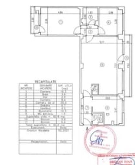 Stefan cel Mare METROU Parcul Circului bl.1982,et.2/8 Amenajat,2 bai,boiler - 8
