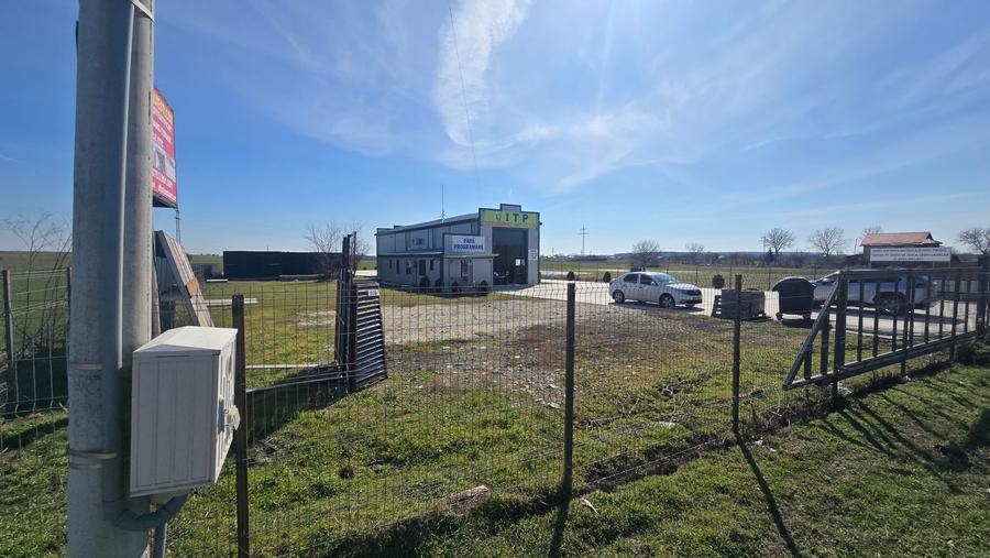 Stație ITP modernă de închiriat – DN București–Giurgiu | teren 2.200 mp | trafic - 4