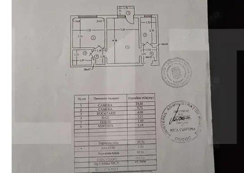 Apartament 2 camere, semidecomandat, etaj 8/10 5 minute de metrou Lujerului - 9