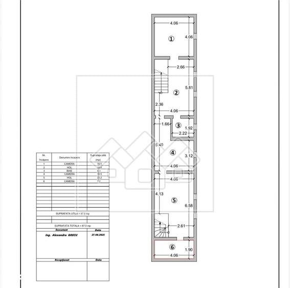 Casa individuala - 5 camere, 184 mp, acces auto - Dumbravii - 5