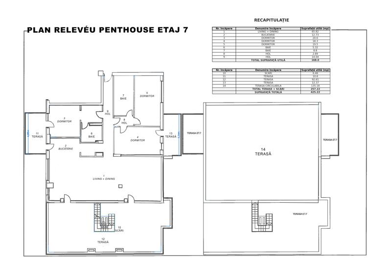 Penthouse spectaculos și exclusivist | Bulevardul Pipera nr. 1 | Comision 0% - 34