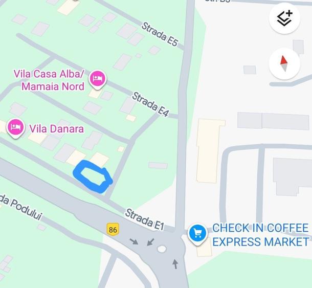 Teren 455 mp , Mamaia Nord - 1