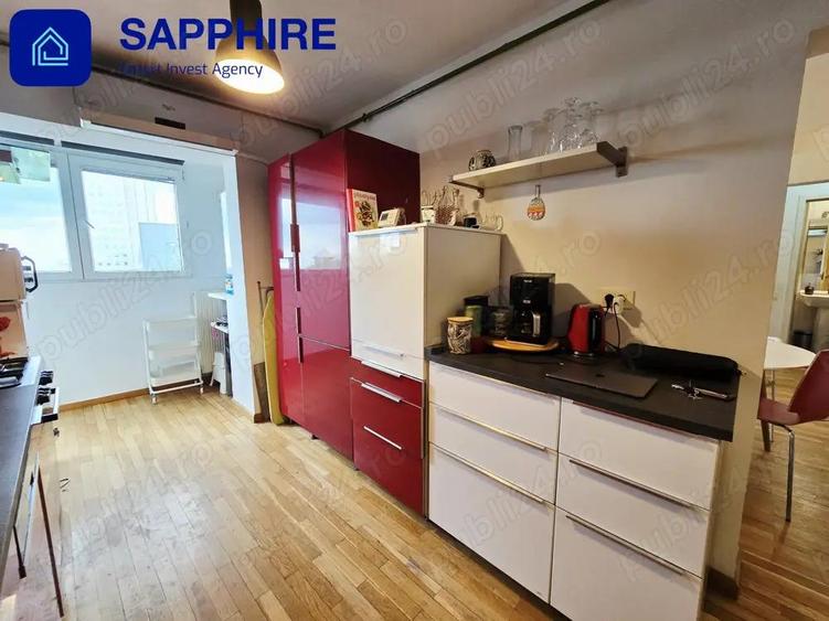 Apartament 3 camere metrou Pia?a Victoriei, centrala proprie, bloc reabilitat, vedere panoramica - 16