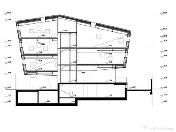 Mihai Bravu, imobil birouri 1S+D+P+3E+M - 2