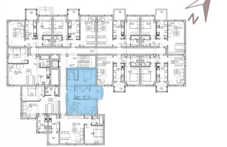Roka Doamna Ghica - 2 camere Decomandat - 3