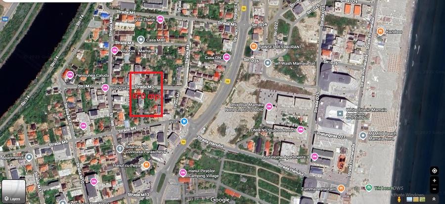 Teren 670 mp - Mamaia Sat M7 - 4