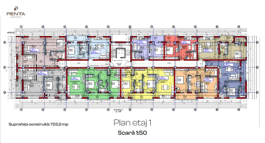 Apartament 2 camere NOU | Penta Smart Estate Rădăuți | Finisat complet | Balcon - 3