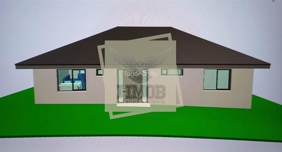 Teren intravilan 491 mp PUZ si proiect de casa in Cisnadiei