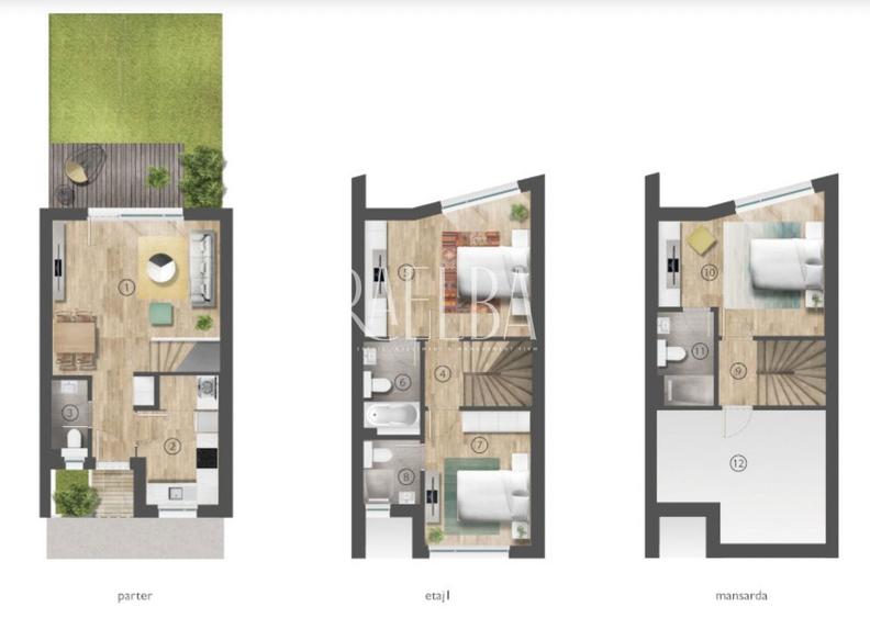 | Casa 5 camere | ZenVille | Cu GRADINA | 2 locuri parcare | - 12