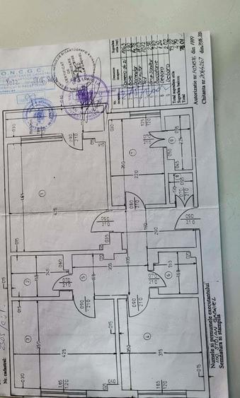 3 camere Exercitiu Teilor parter 78mp balcon 103000euro - 3