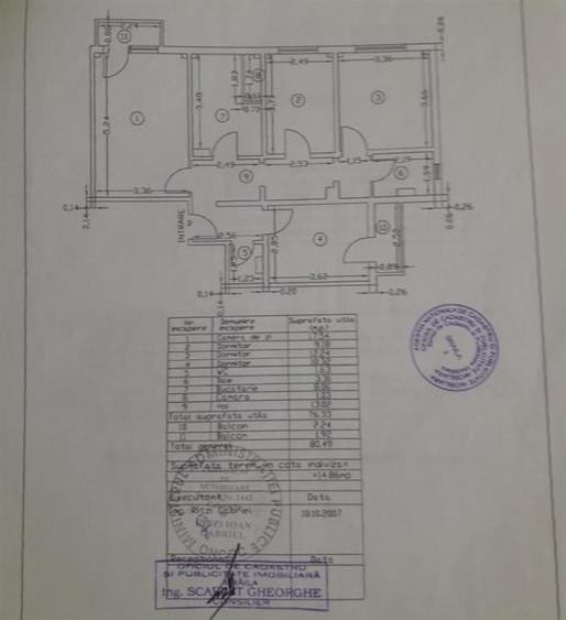 POSIBILITATE RATE! Ap 4 camere, DECOMANDAT, Viziru, ETAJ 6 - 9